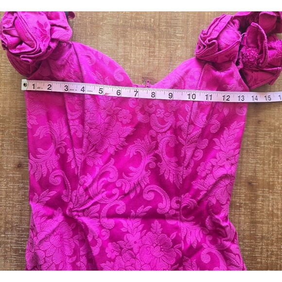 Jessica McClintock/ Gunne Sax pink vintage prom dress womens size 5/6 - Picture 6 of 9